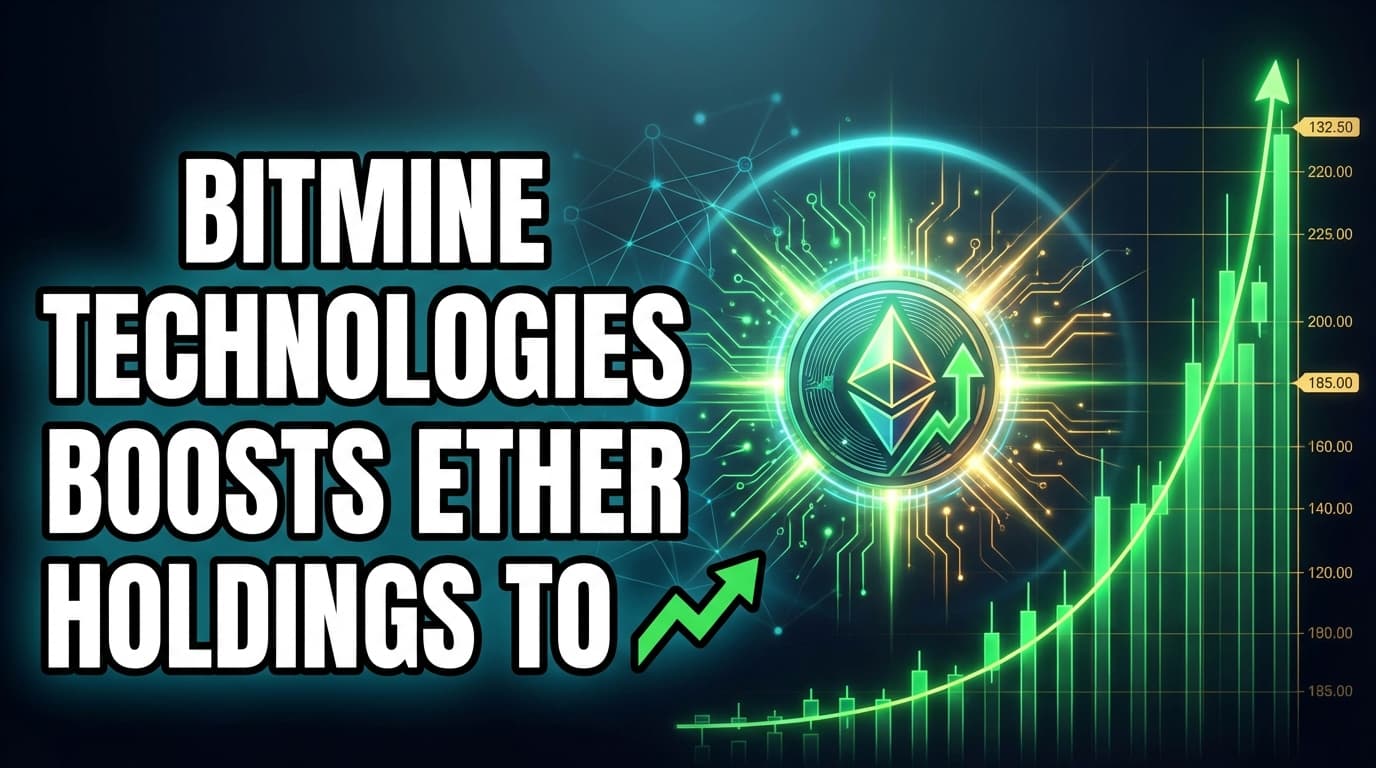 Bitmine Technologies Boosts Ether Holdings to 4.6 Million, Citing Market Thaw