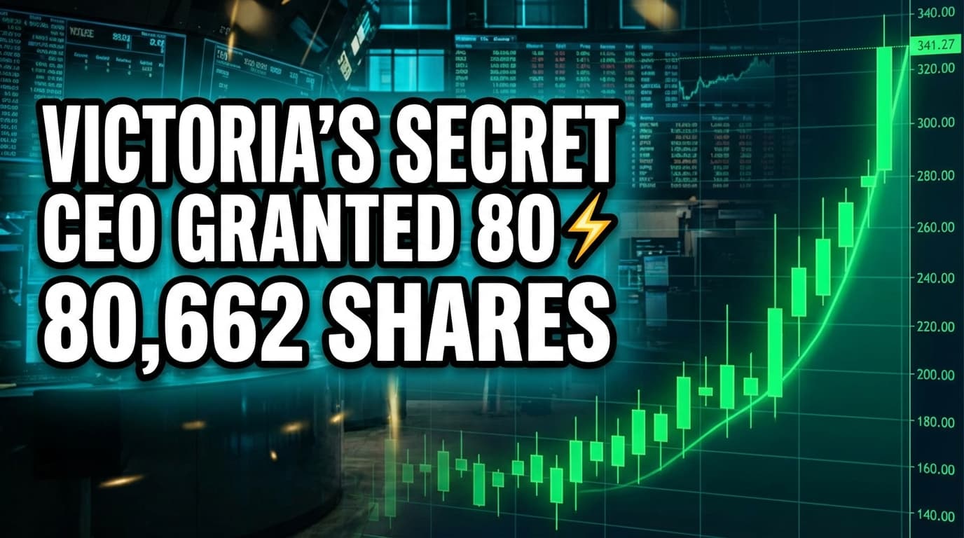 Victoria's Secret CEO Granted 80,662 Shares