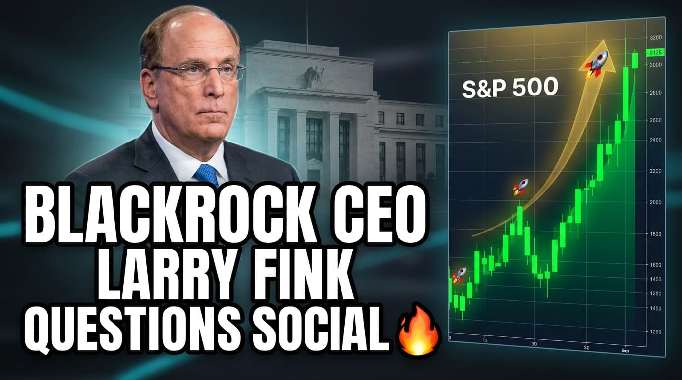 BlackRock CEO Larry Fink Questions Social Security's Wealth-Building Role