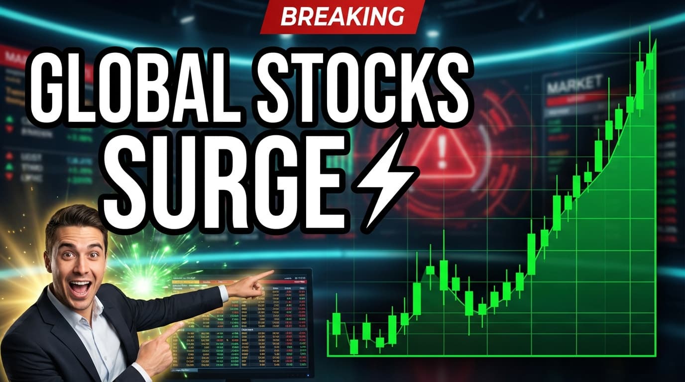 Global Stocks Surge, Oil Falls on Reports of US-Iran Talks