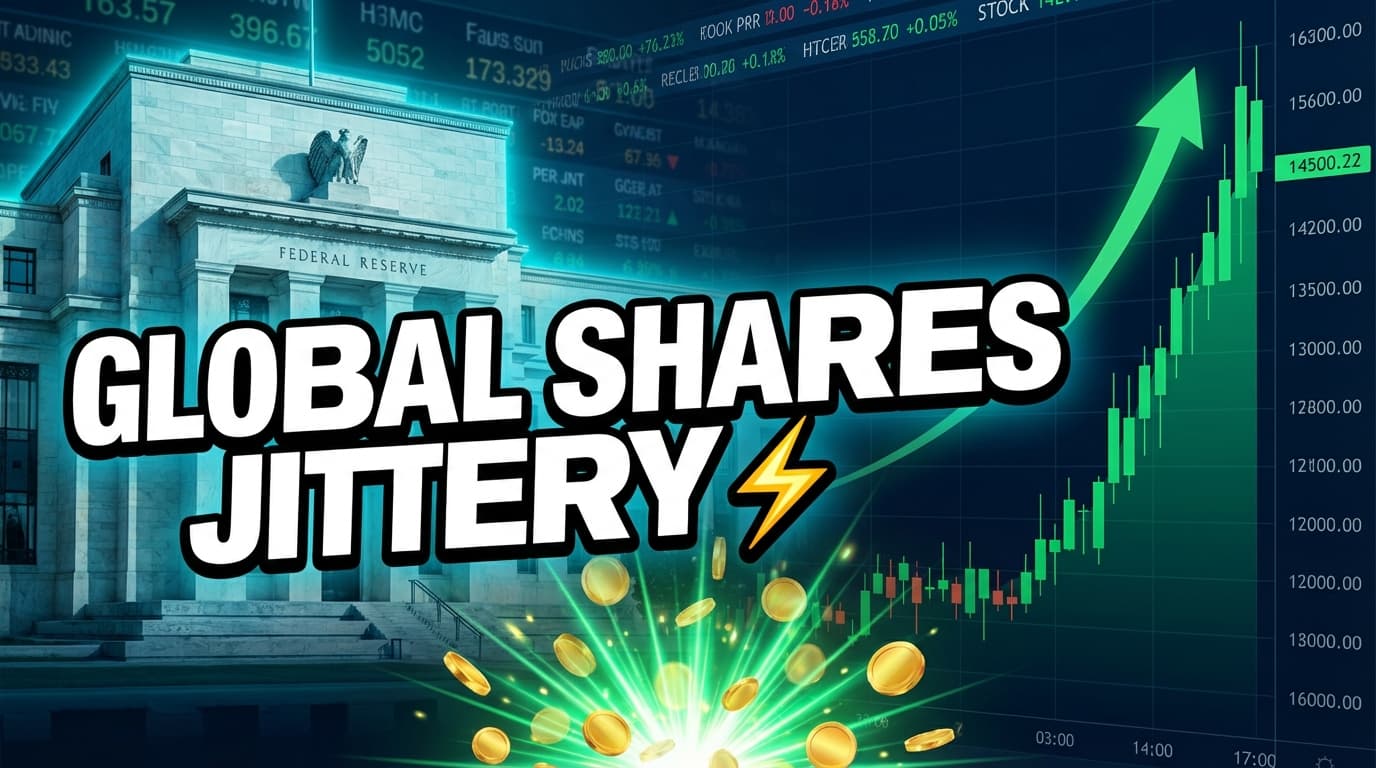 Global Shares Jittery, Oil Rebounds as Market Rally Fades