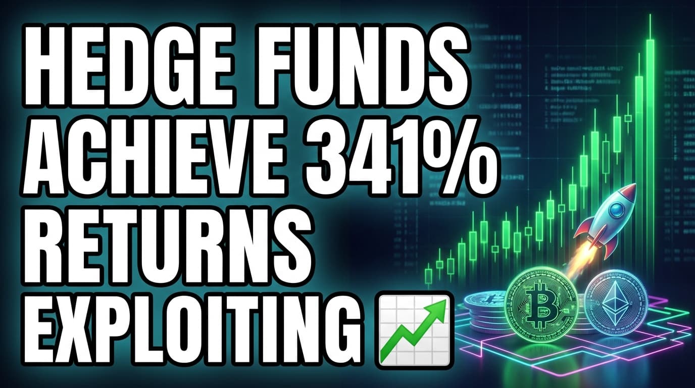 Hedge Funds Achieve 341% Returns Exploiting Crypto Market Inefficiencies