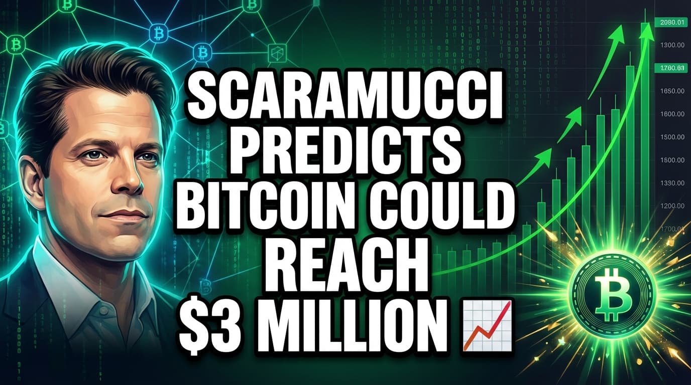 Scaramucci Predicts Bitcoin Could Reach $3 Million Within a Decade