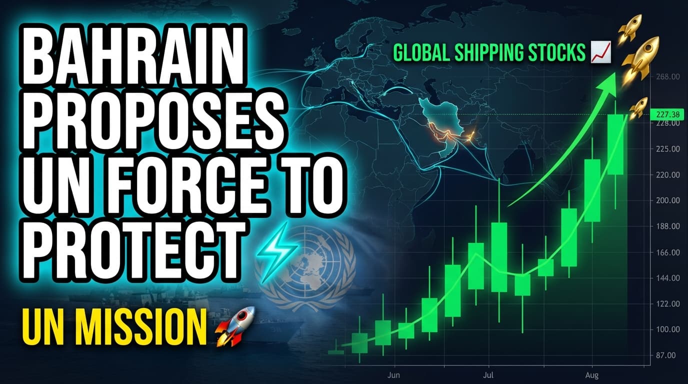 Bahrain Proposes UN Force to Protect Hormuz Shipping
