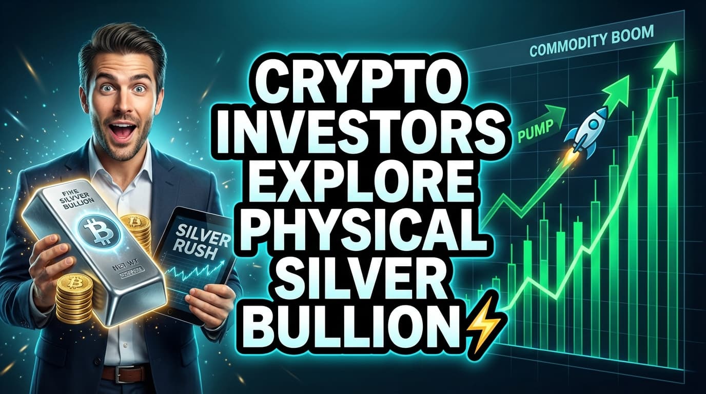Crypto Investors Explore Physical Silver Bullion for Self-Custody