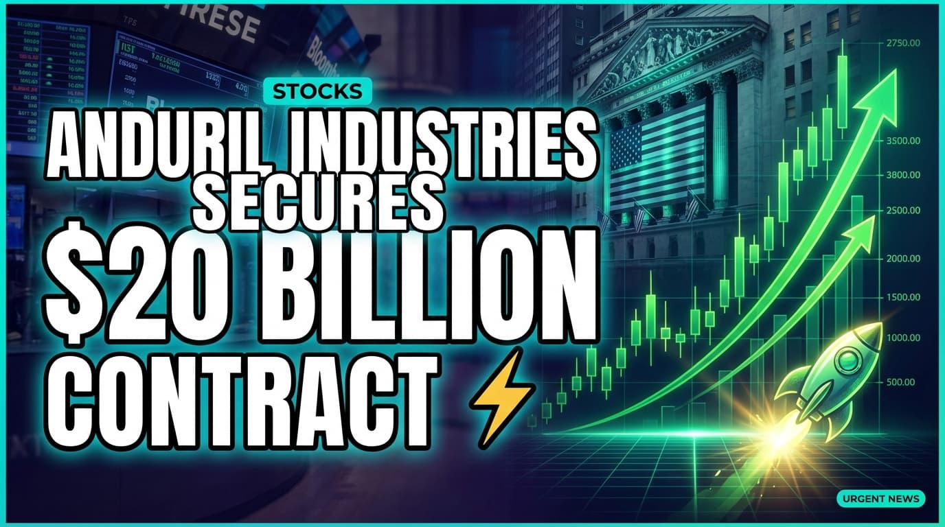 Anduril Industries Secures $20 Billion Contract, Emphasizes US Defense Market