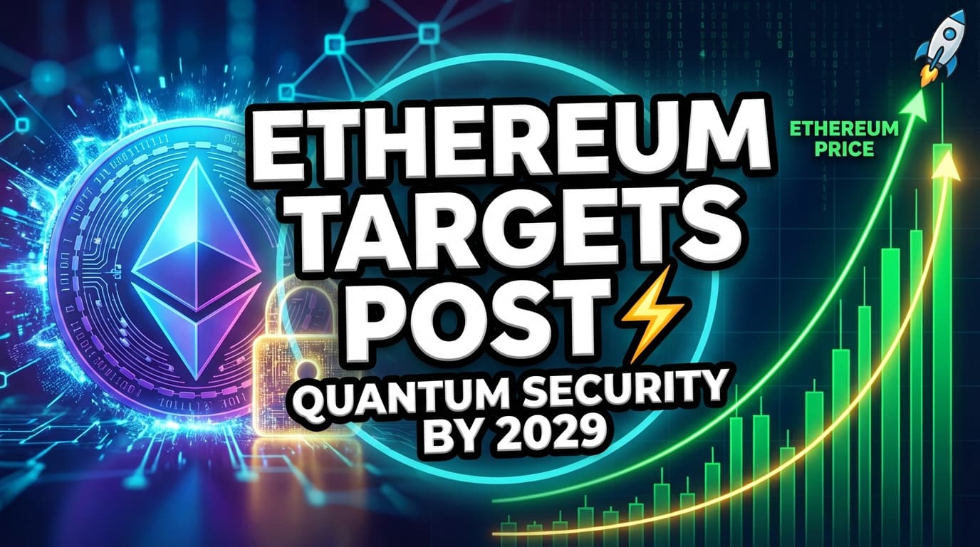 Ethereum Targets Post-Quantum Security by 2029 Amid Quantum Threat