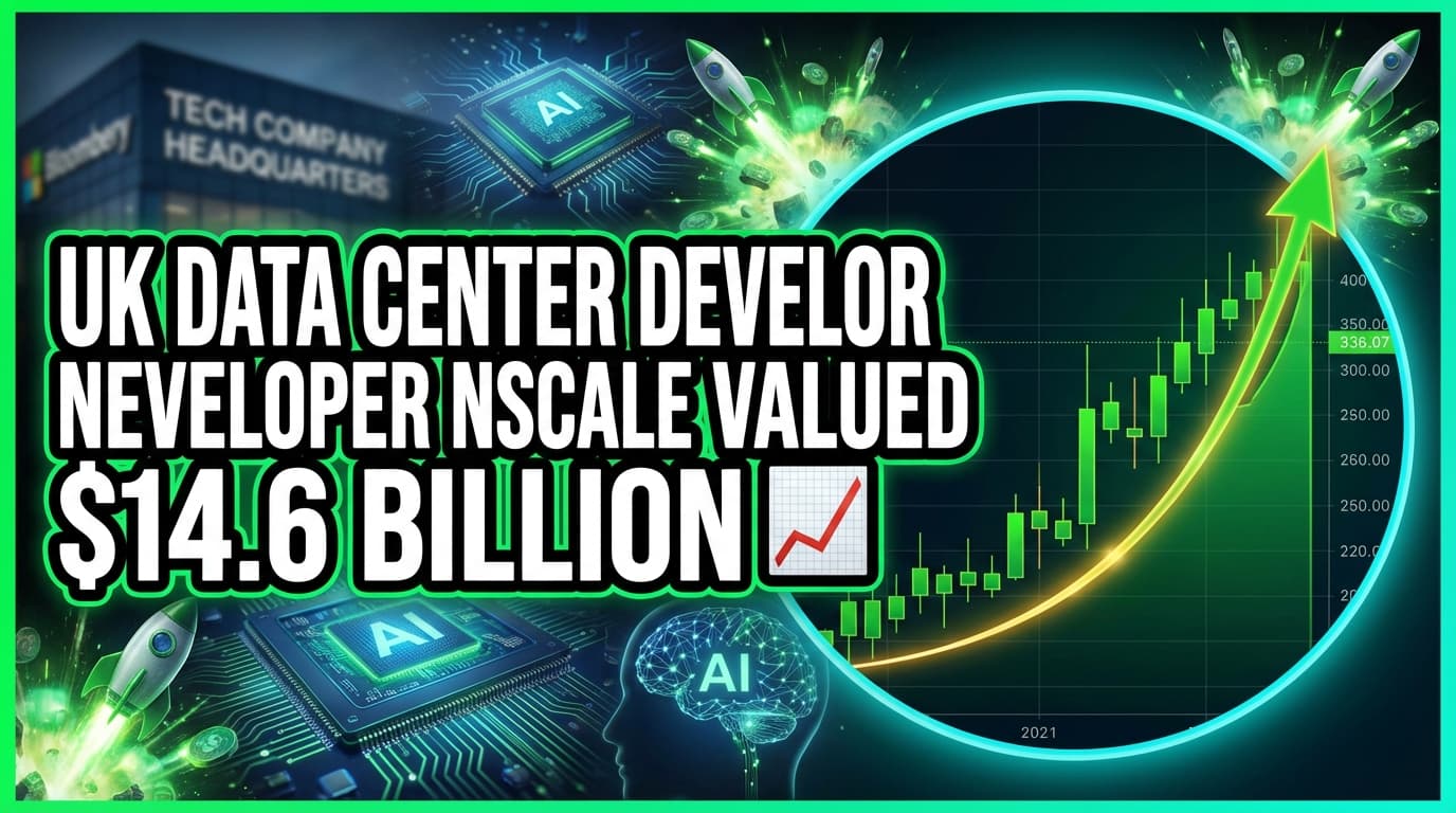 UK Data Center Developer Nscale Valued at $14.6 Billion After Funding Round