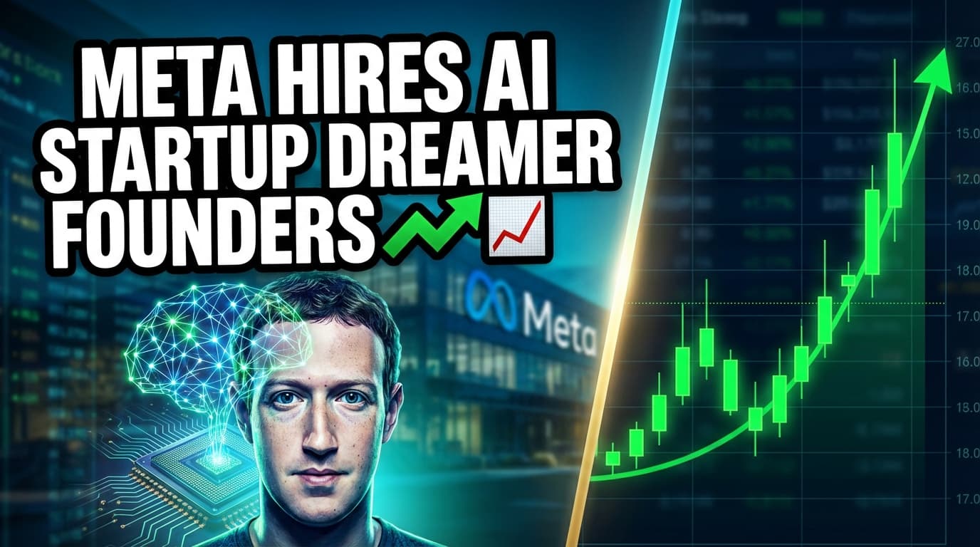 Meta Hires AI Startup Dreamer Founders and Team