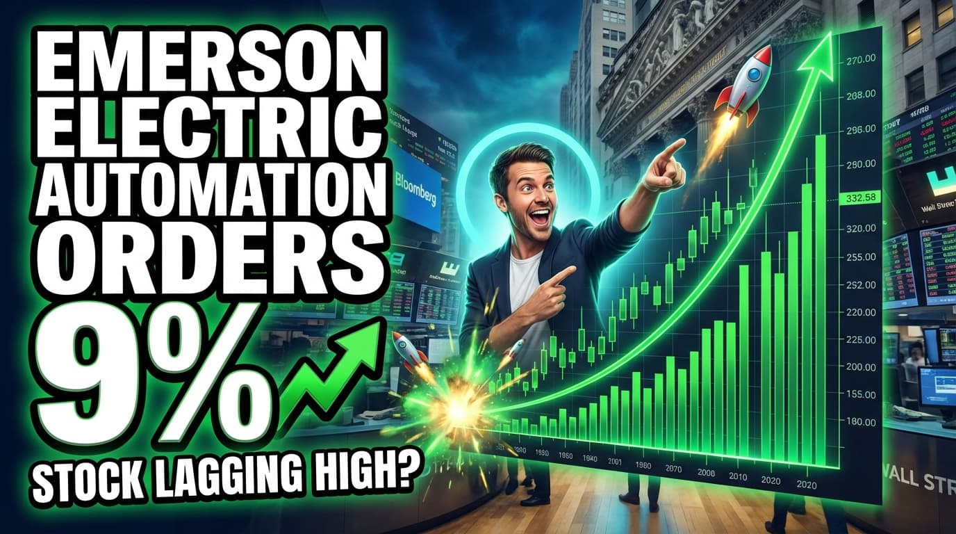 Emerson Electric Automation Orders Surge 9% in Q1, Stock Lags High