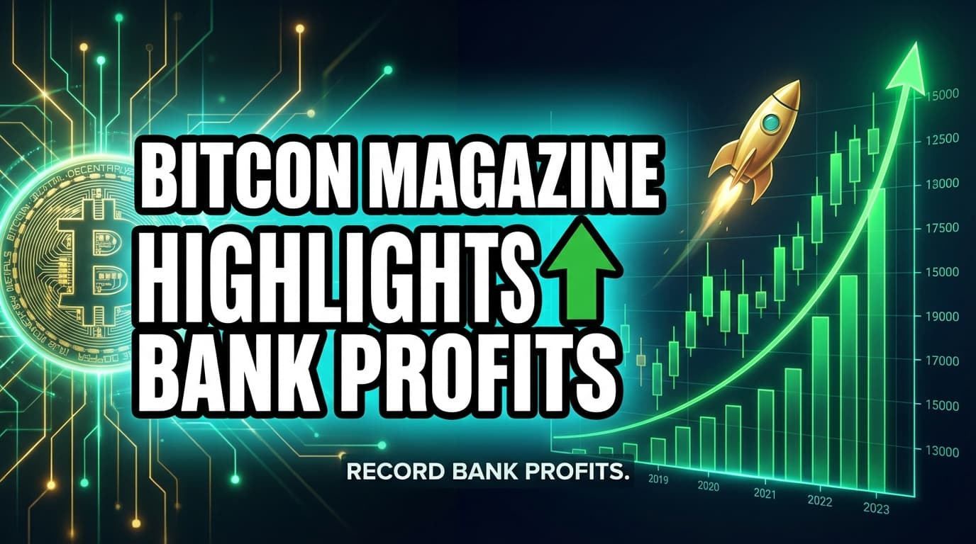 Bitcoin Magazine Highlights Bank Profits, Questions Traditional Finance Role