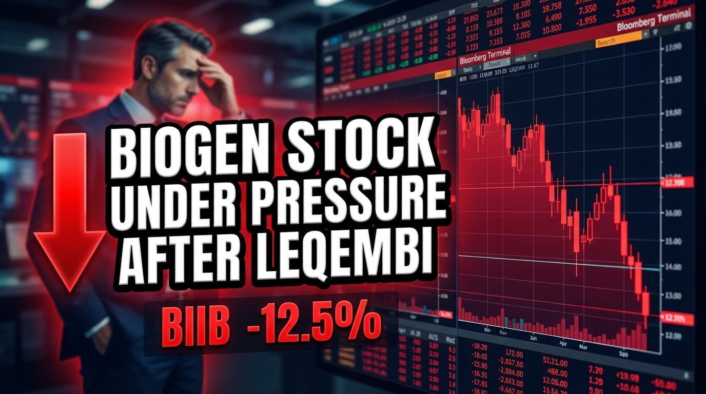 Biogen Stock Under Pressure After Leqembi Data, Pipeline Updates