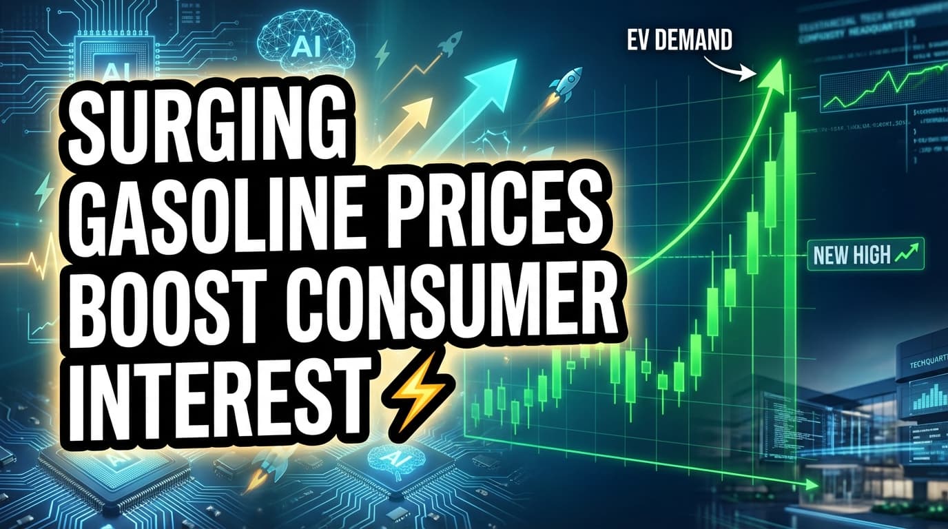 Surging Gasoline Prices Boost Consumer Interest in Electric Vehicles