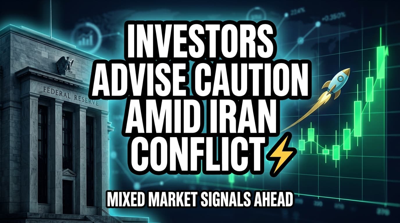 Investors Advise Caution Amid Iran Conflict Uncertainty Despite Mixed Market Signals