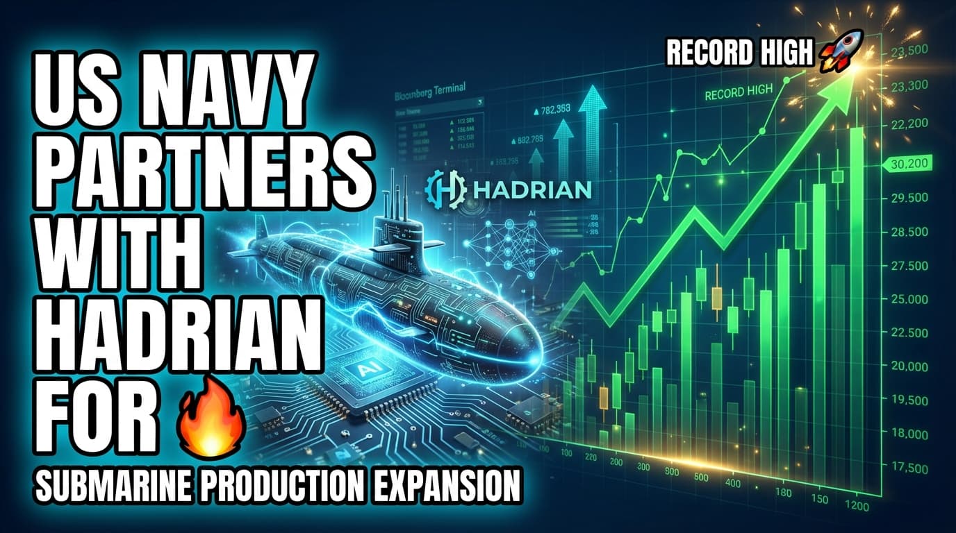 US Navy Partners With Hadrian for Submarine Production Expansion