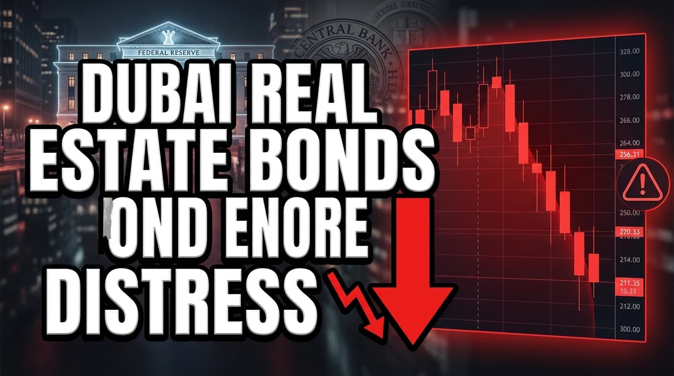 Dubai Real Estate Bonds Enter Distress Amid Regional Geopolitical Tensions