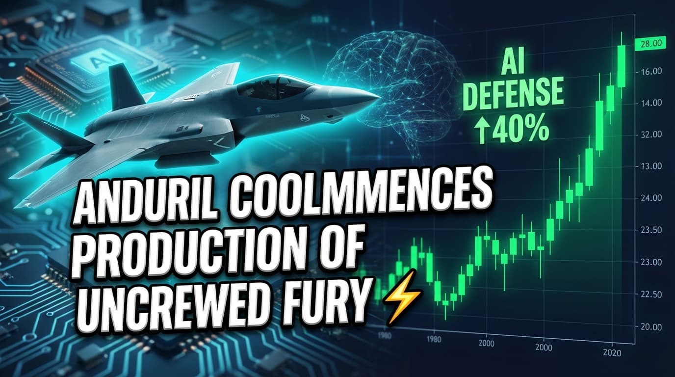 Anduril Commences Production of Uncrewed Fury Fighters in Ohio