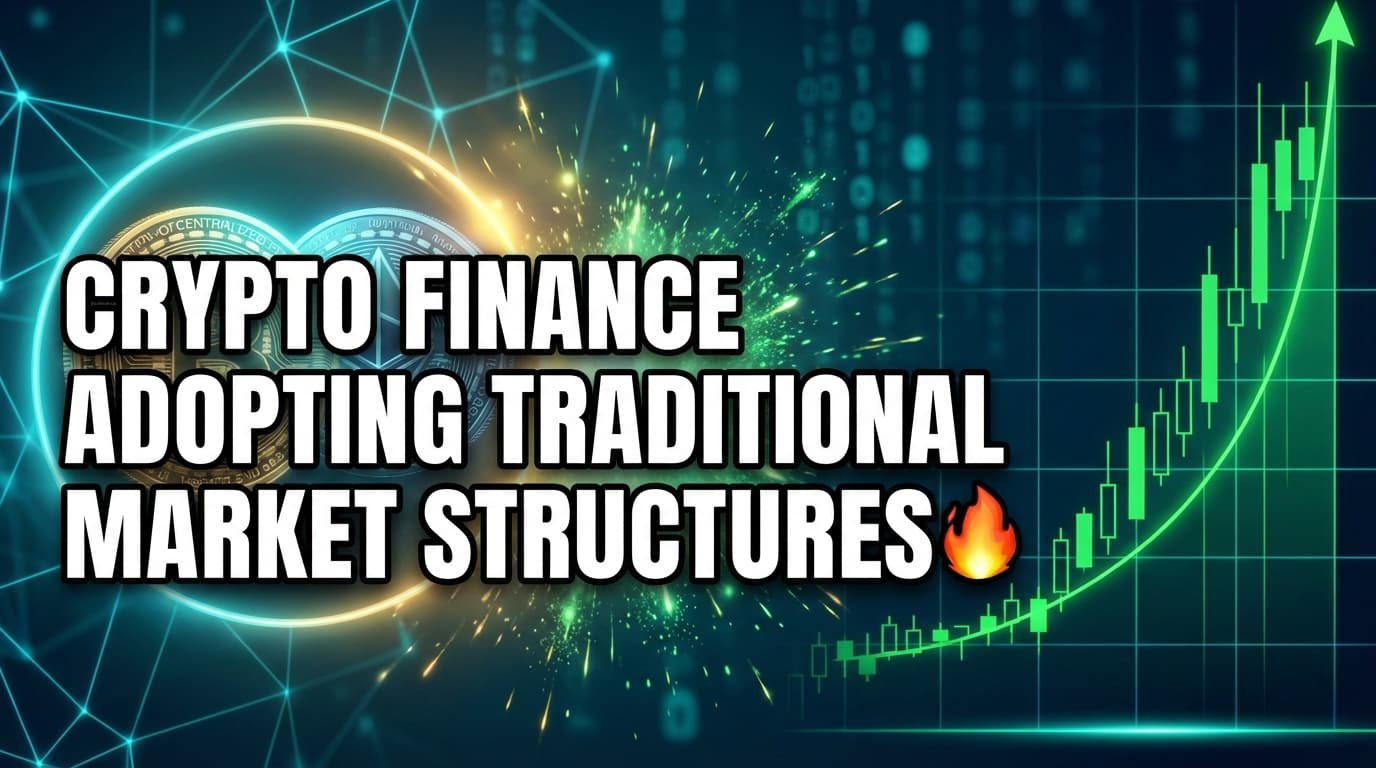 Crypto Finance Adopting Traditional Market Structures, Founders Say