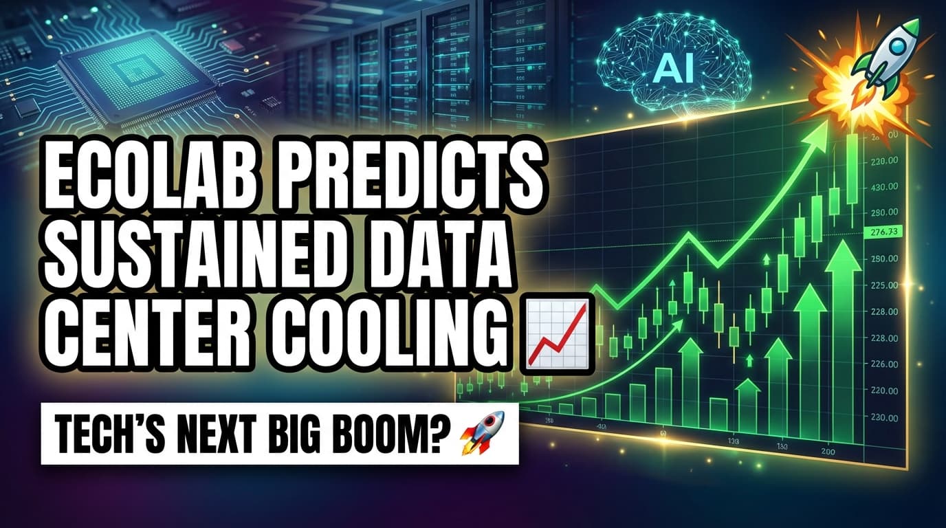 Ecolab Predicts Sustained Data Center Cooling Demand Beyond AI Bubble