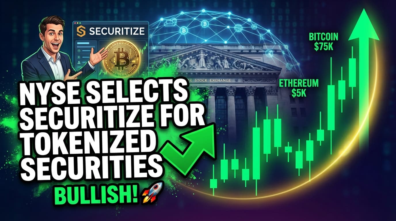 NYSE Selects Securitize for Tokenized Securities Platform