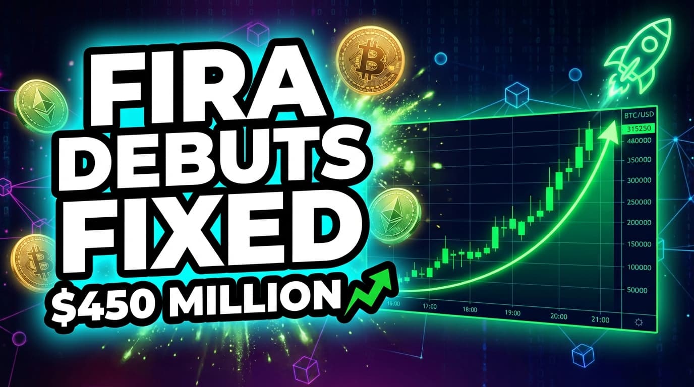 Fira Debuts Fixed-Rate DeFi Lending Market With $450 Million in Deposits