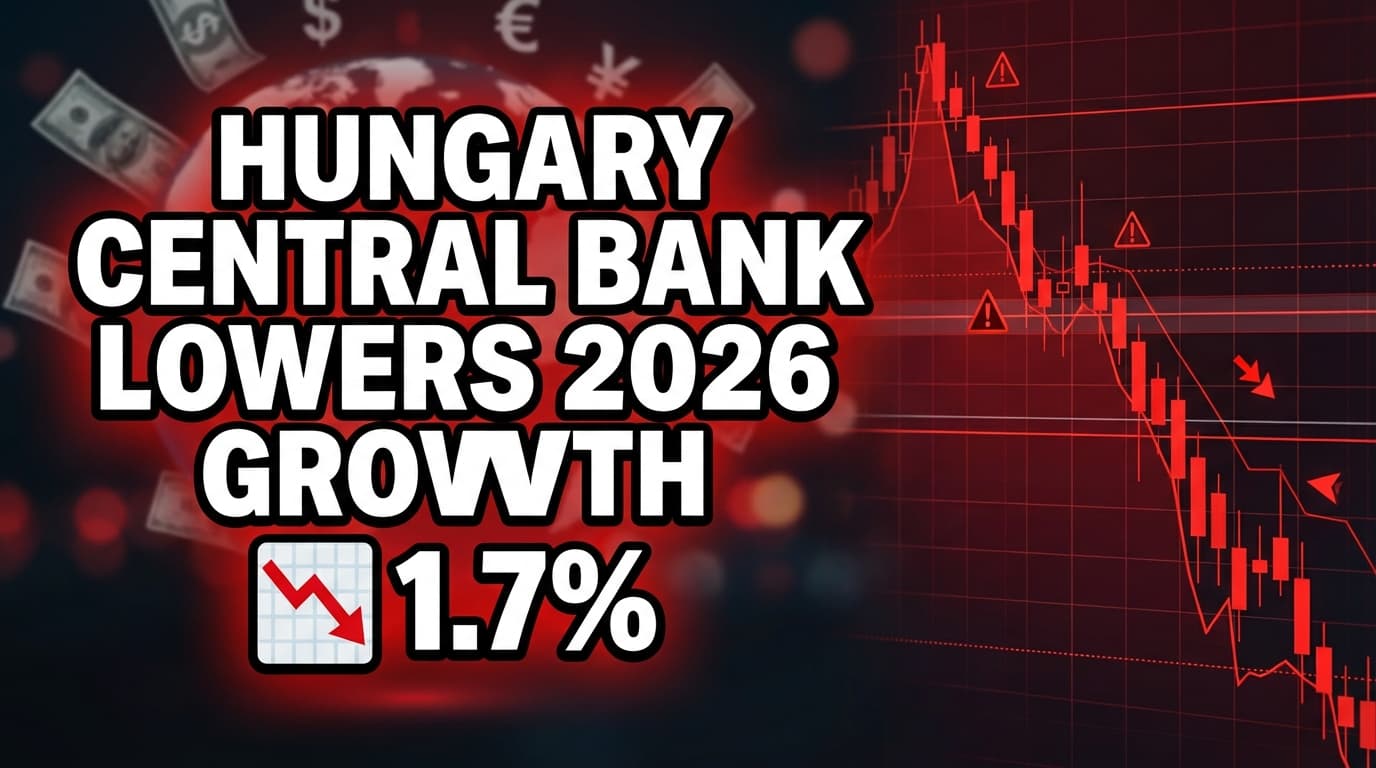 Hungary Central Bank Lowers 2026 Growth Forecast to 1.7%