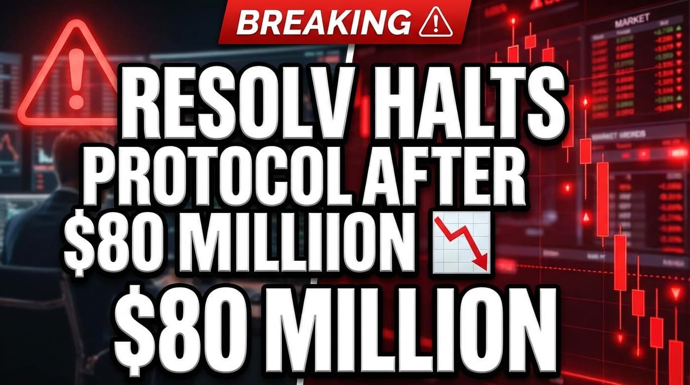 Resolv Halts Protocol After $80 Million USR Stablecoin Exploit