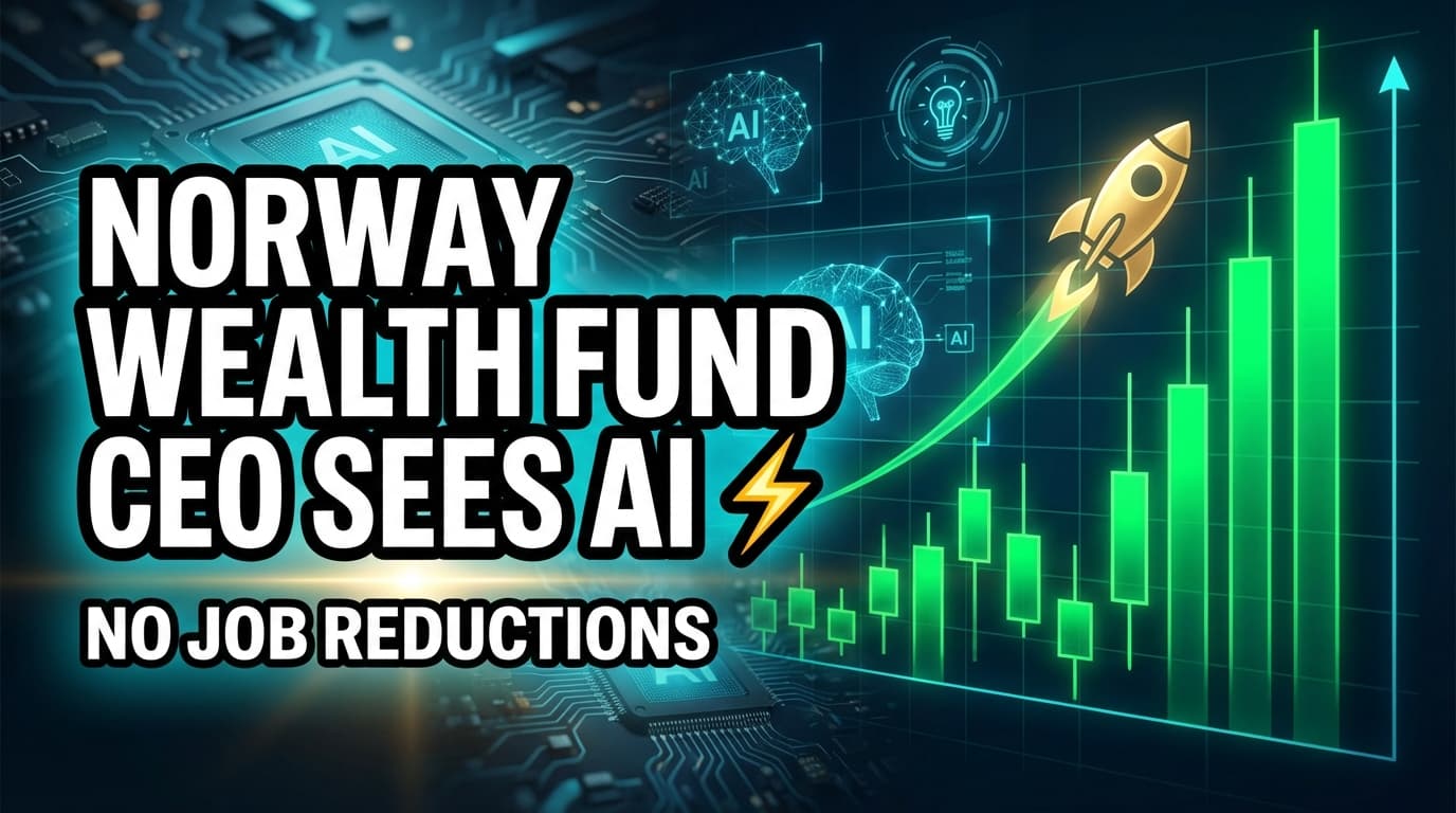 Norway Wealth Fund CEO Sees AI Savings Without Job Reductions