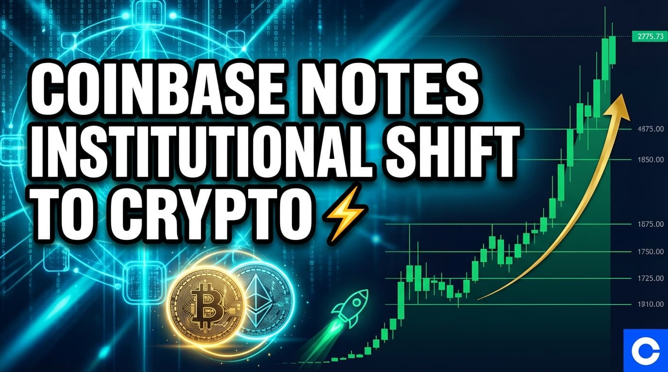 Coinbase Notes Institutional Shift to Crypto Income Strategies