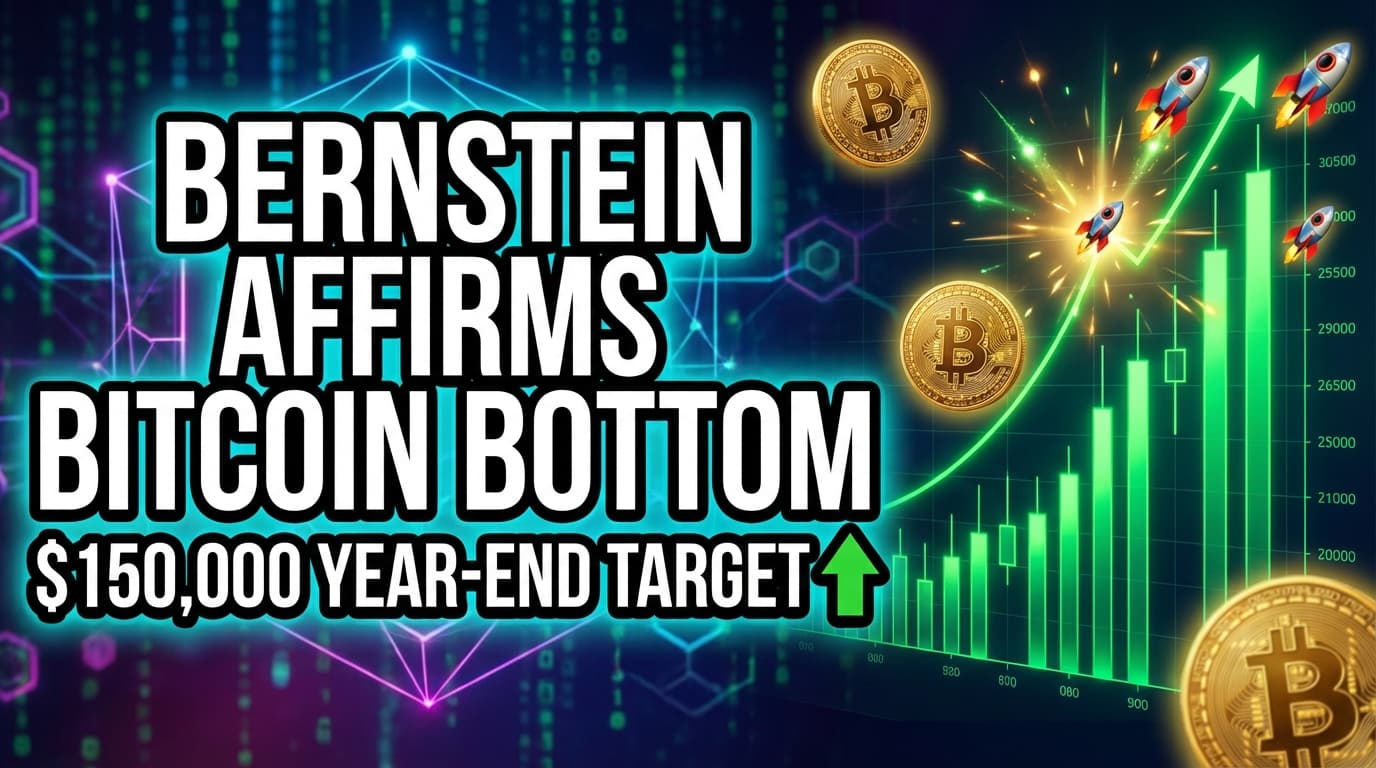 Bernstein Affirms Bitcoin Bottom, Maintains $150,000 Year-End Target