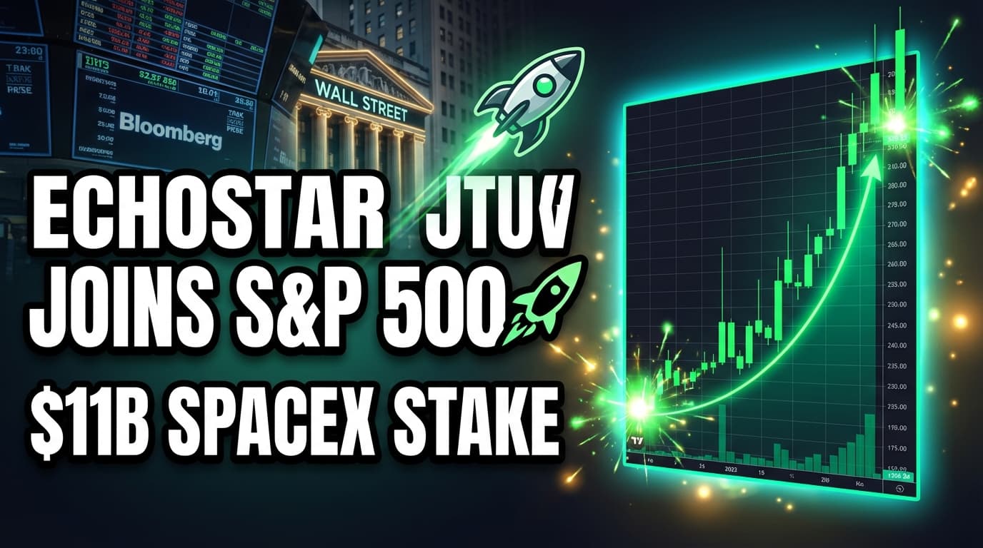 EchoStar Joins S&P 500, Boosted by $11 Billion SpaceX Stake