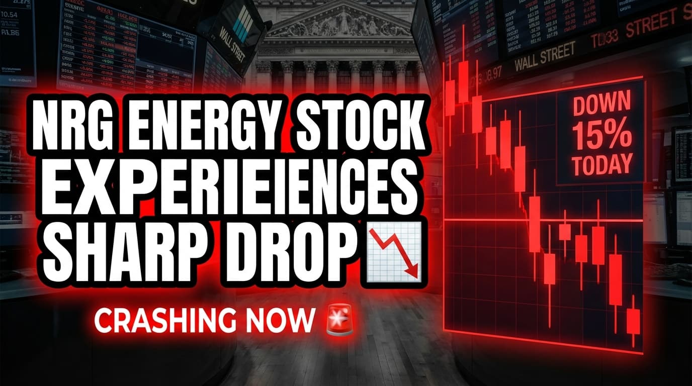 NRG Energy Stock Experiences Sharp Drop Amid Energy Sector Volatility