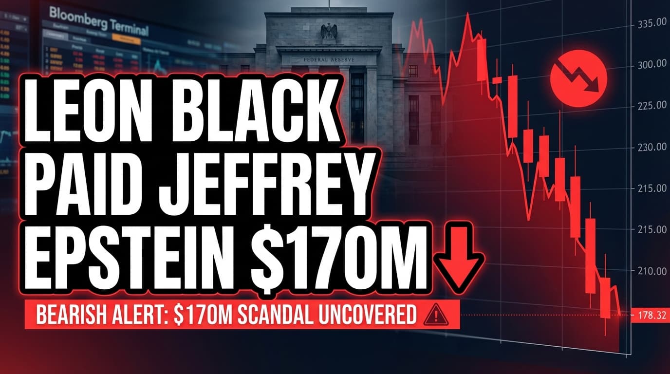 Leon Black Paid Jeffrey Epstein $170 Million for Services Beyond Tax Advice