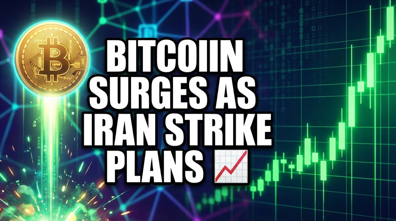 Bitcoin Surges as Iran Strike Plans Postponed