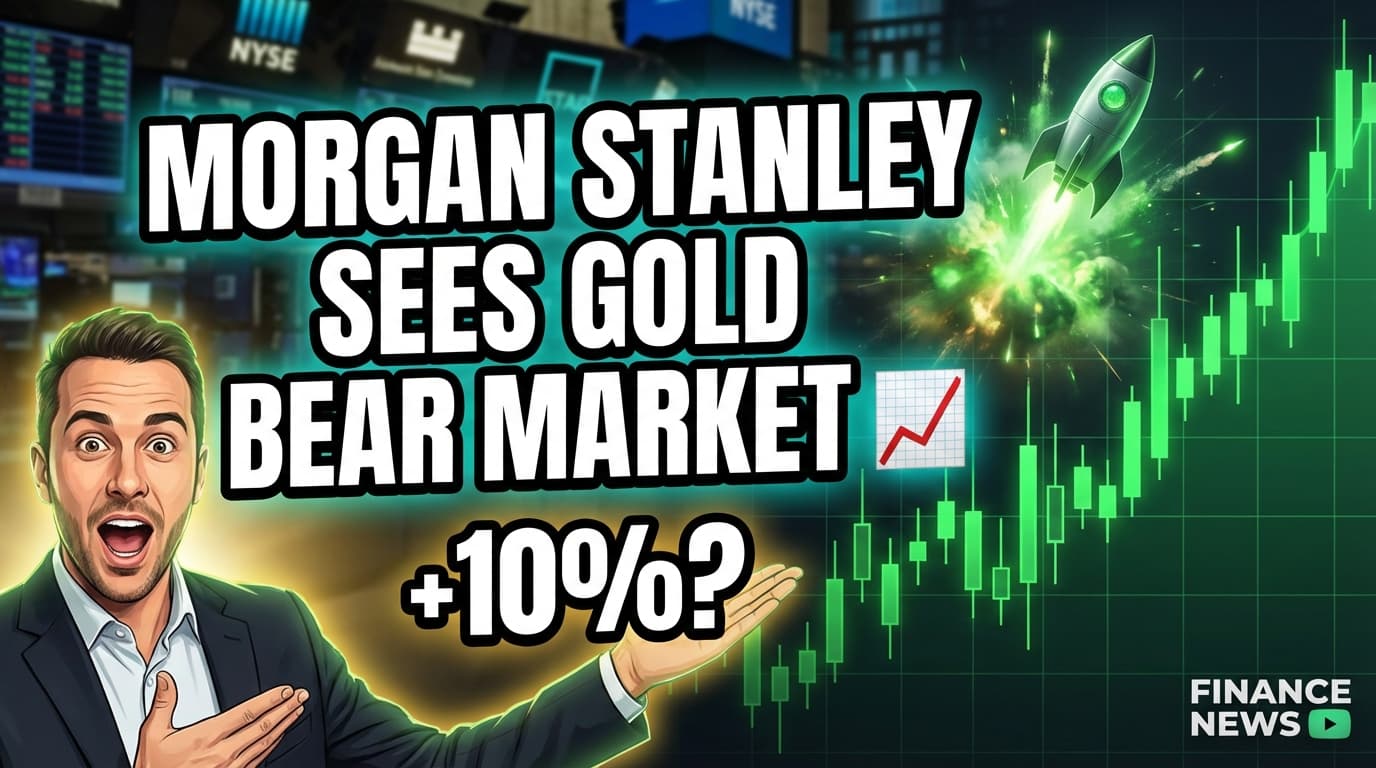 Morgan Stanley Sees Gold Bear Market as Bullish Signal for Stocks