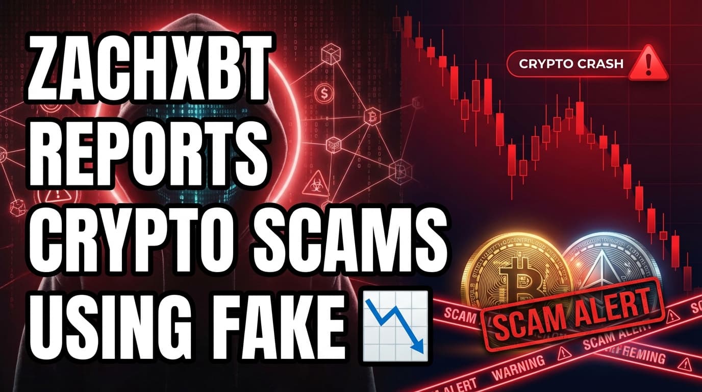 ZachXBT Reports Crypto Scams Using Fake X Accounts, Viral War Content