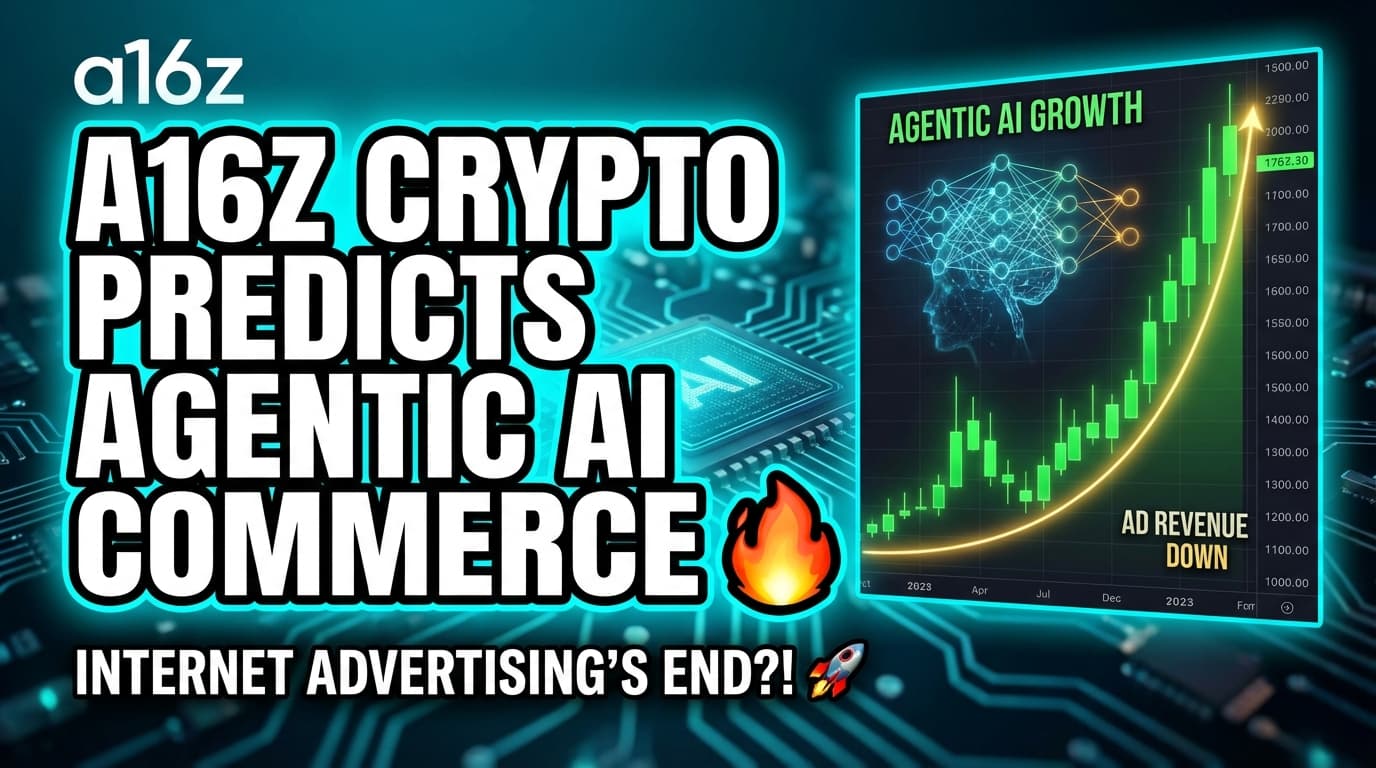 a16z Crypto Predicts Agentic AI Commerce Could End Internet Advertising