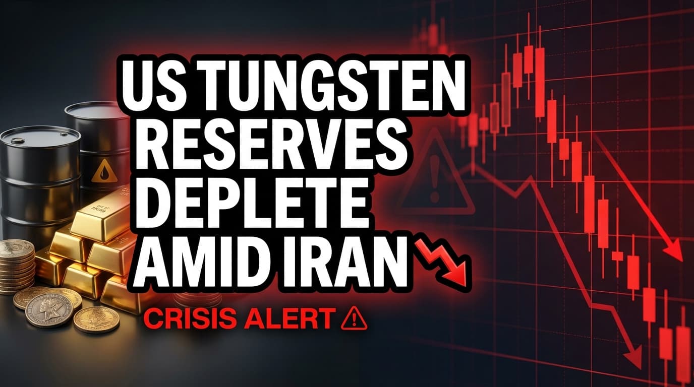 US Tungsten Reserves Deplete Amid Iran Military Action