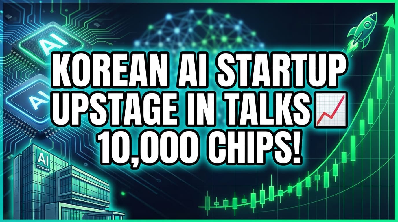 Korean AI Startup Upstage in Talks to Purchase 10,000 AMD AI Chips