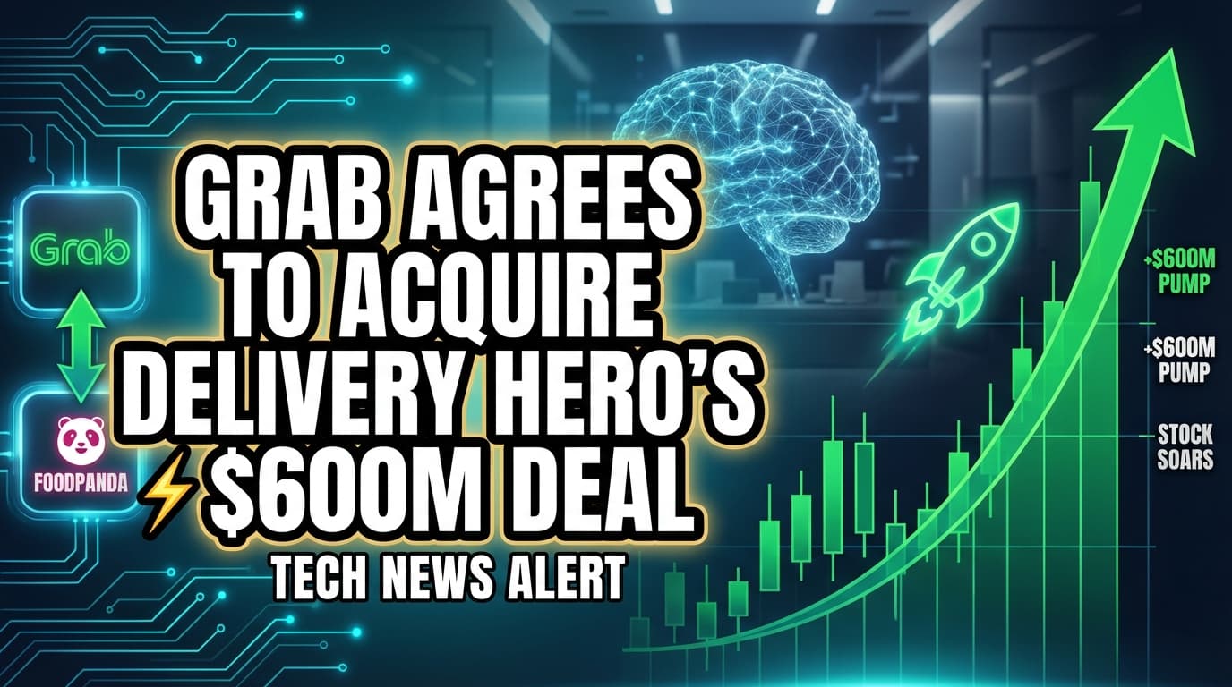 Grab Agrees to Acquire Delivery Hero's Foodpanda Taiwan for $600 Million