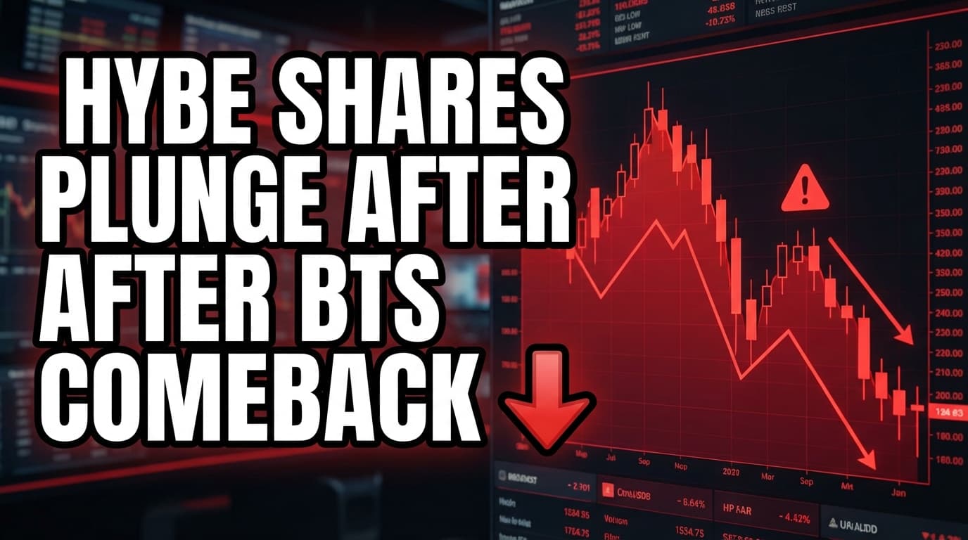 Hybe Shares Plunge After BTS Comeback Show Misses Expectations