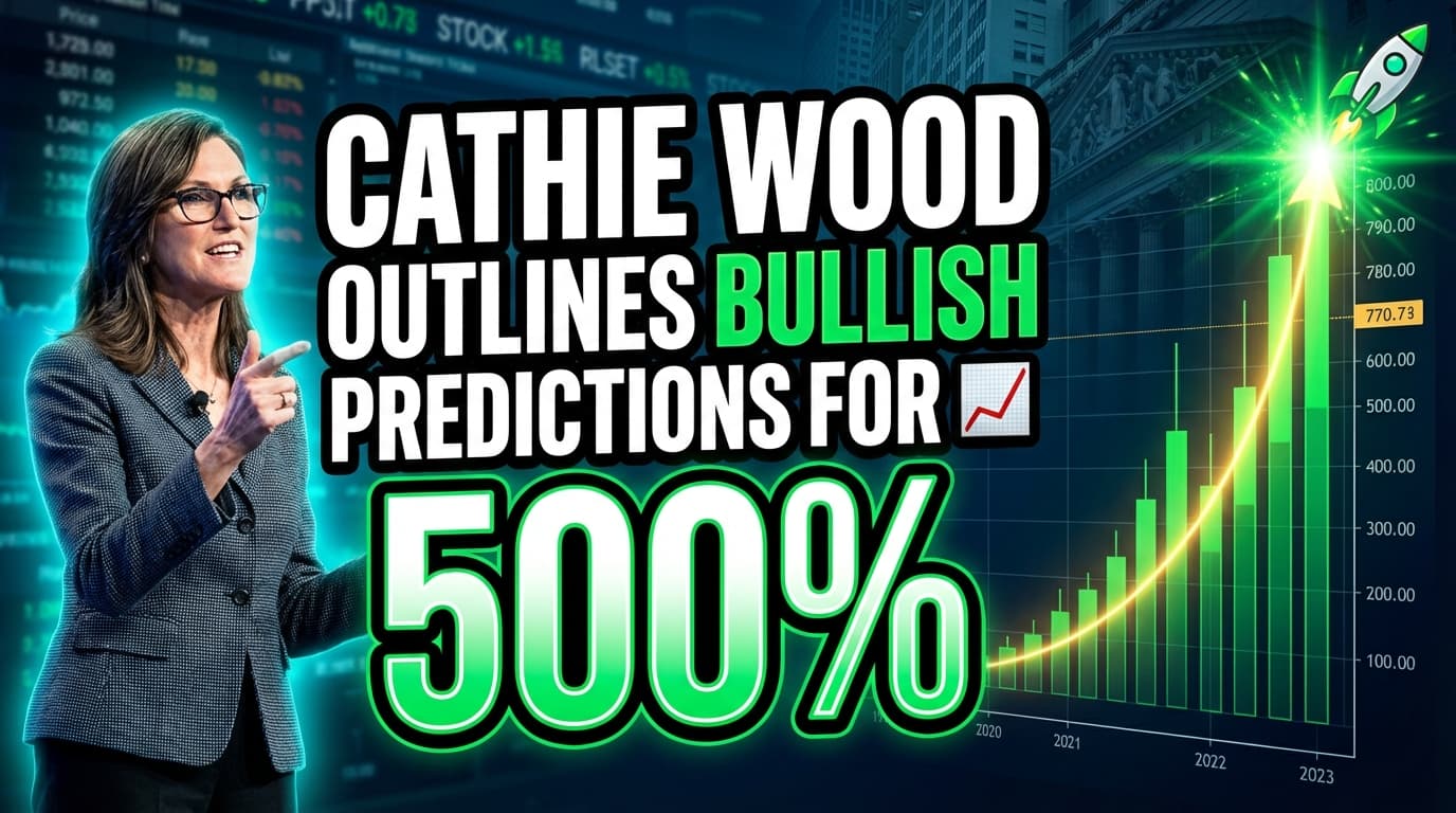 Cathie Wood Outlines Bullish Predictions for 'Convergence Trade'