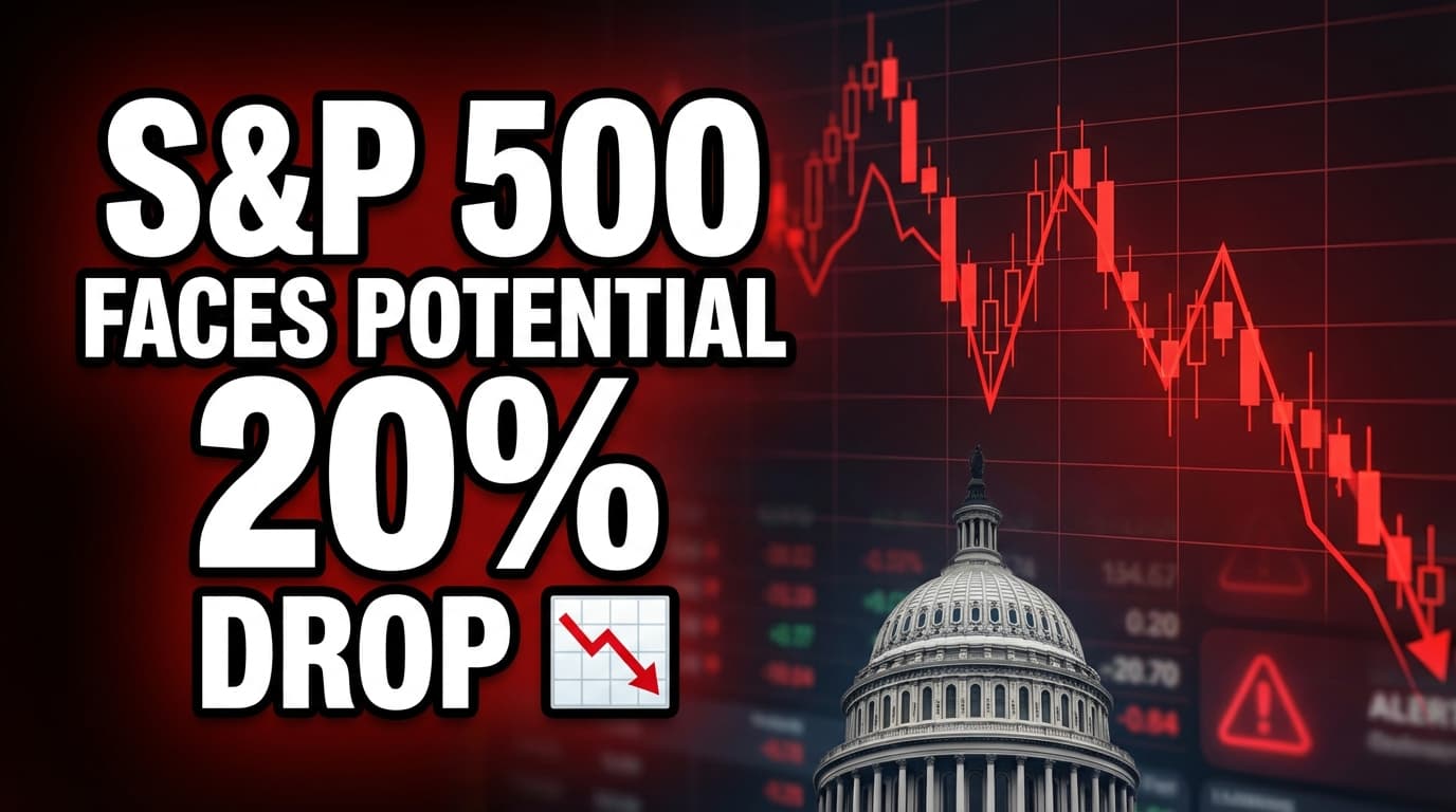 S&P 500 Faces Potential 20% Drop Amid Rising Rates, Oil