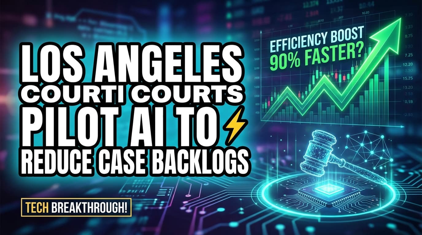 Los Angeles Courts Pilot AI to Reduce Case Backlogs