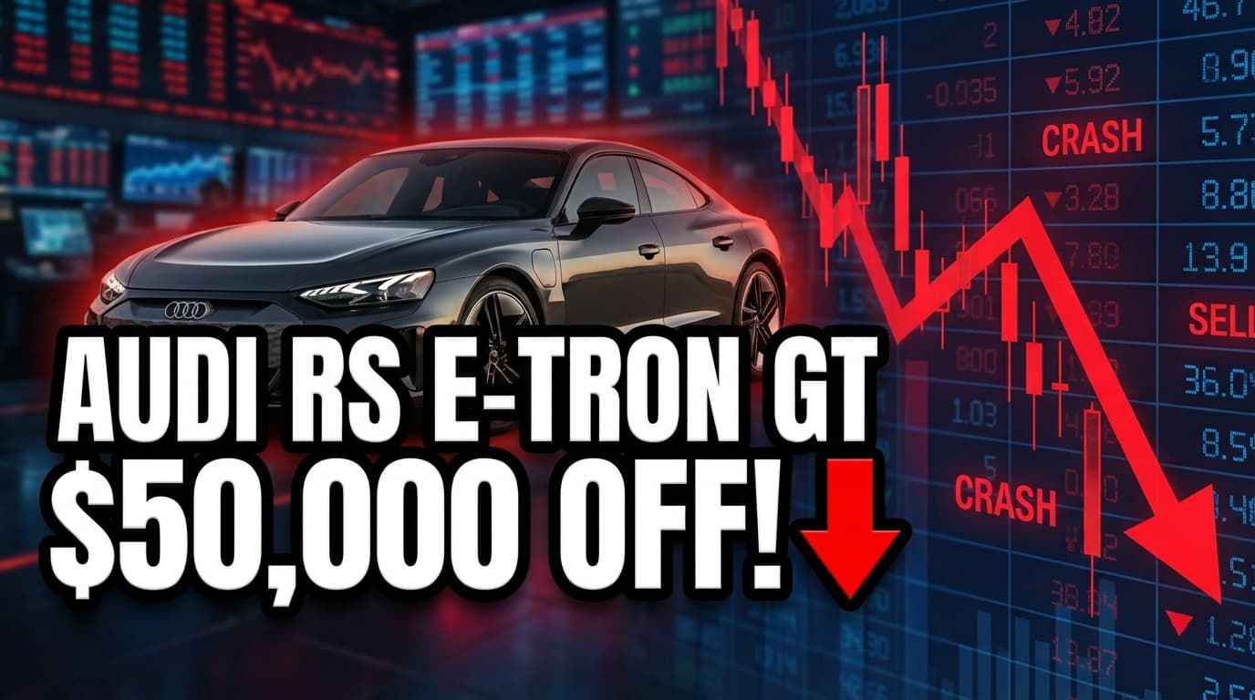 Audi RS e-tron GT Sees Over $50,000 in Discounts Amid Slow Sales