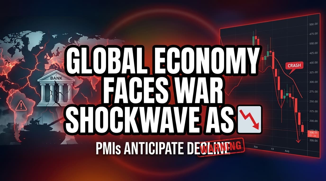 Global Economy Faces War Shockwave as PMIs Anticipate Decline
