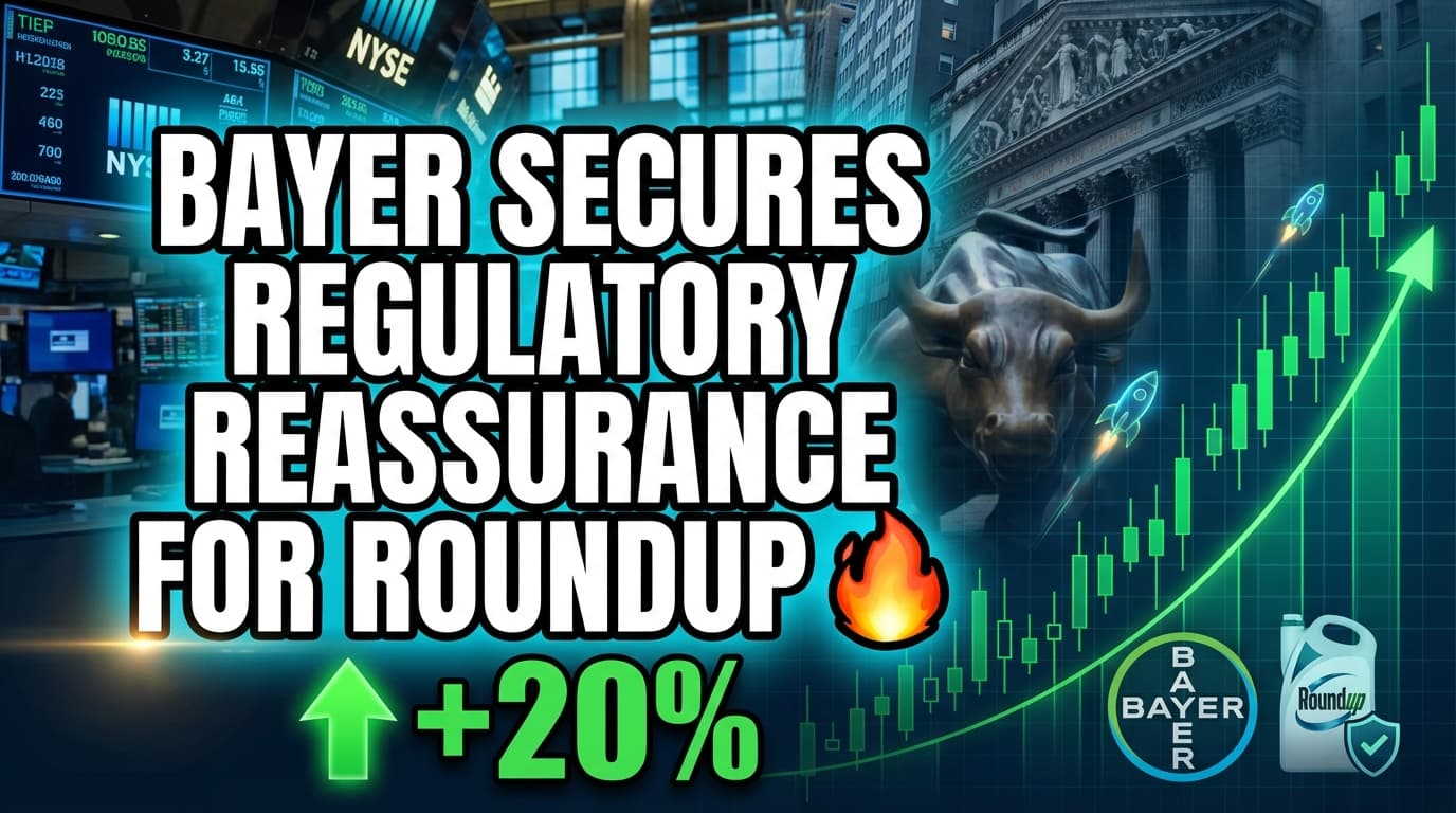 Bayer Secures Regulatory Reassurance for Roundup Amid Political Tensions