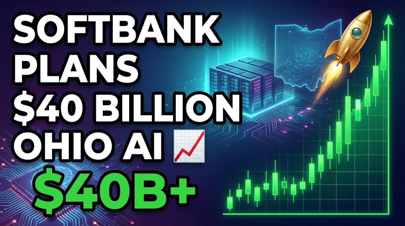 SoftBank Plans $40 Billion Ohio AI Data Center, Powered by $33 Billion Gas Infrastructure