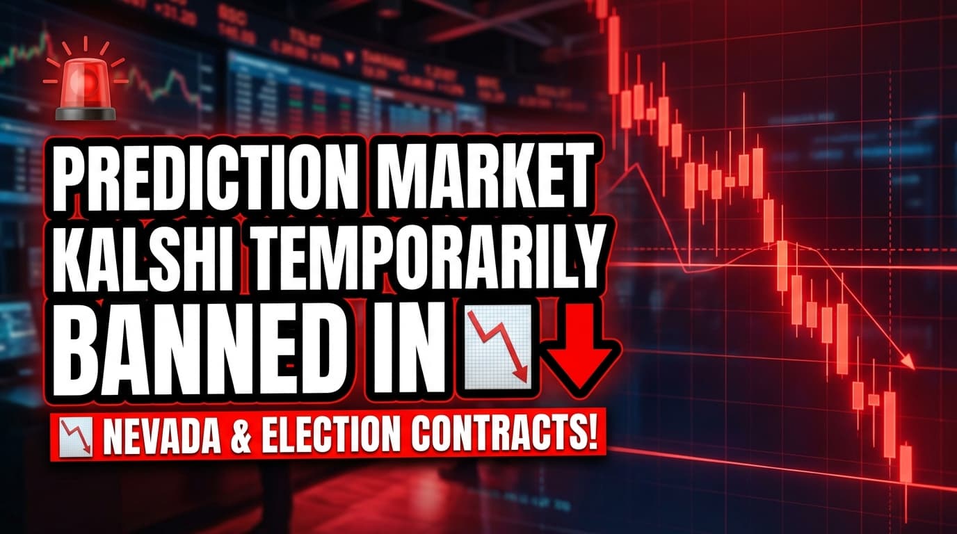 Prediction Market Kalshi Temporarily Banned in Nevada Over Sports and Election Contracts