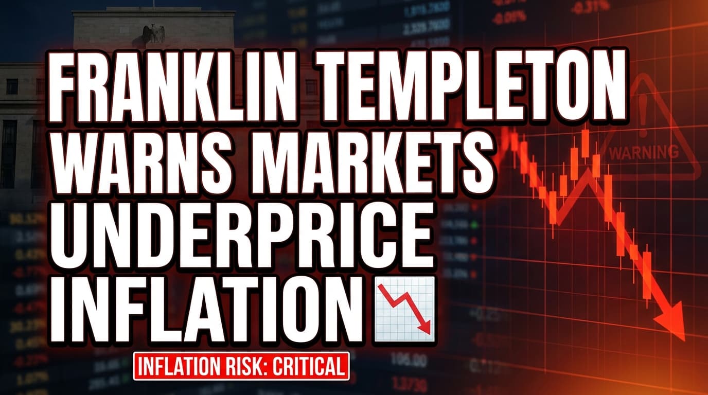 Franklin Templeton Warns Markets Underprice Inflation Risks